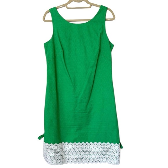 green and white lilly pulitzer dress Lilly Pulitzer NWT Shift Dress, Green/Pink Womens Size 4 main image 0